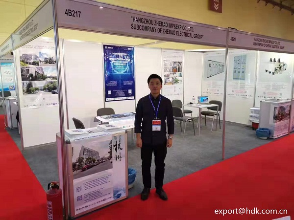 Zhebao Electrical attended 2019 China Egypt Trade Fair on Sep 28-30th, 2019