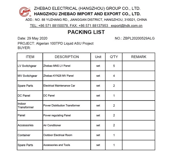container type substation including MV LV switchgear, power distribution transformer etc., are delivering to Africa