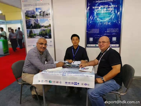 Zhebao Electrical attended 2019 China Egypt Trade Fair on Sep 28-30th, 2019